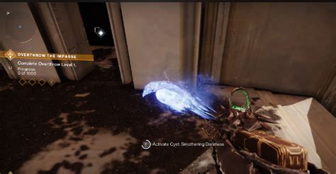 “Smothering Darkness” Cyst Mission In Destiny 2: The。